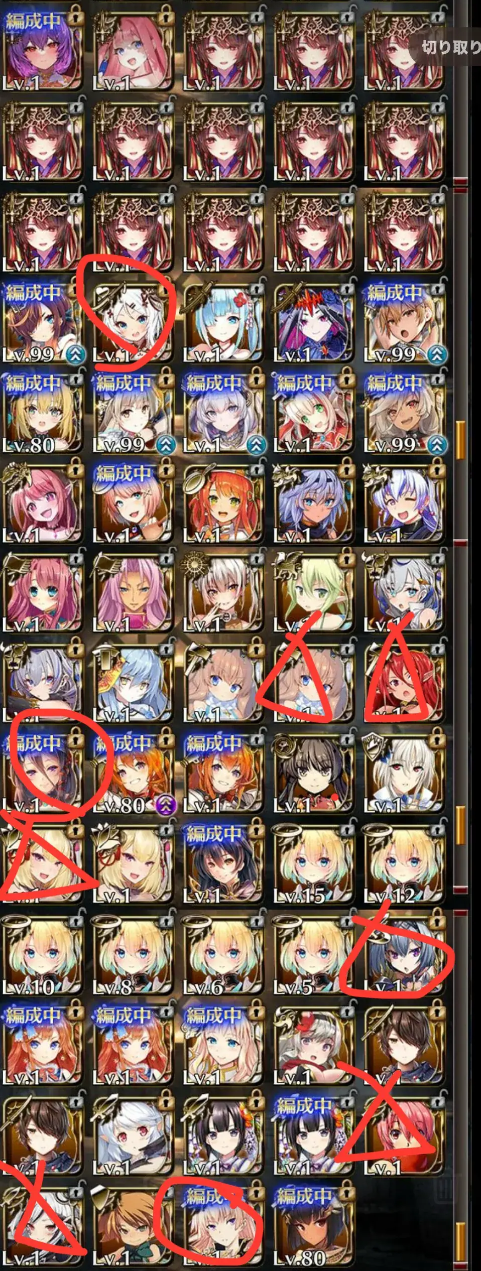 【復帰王子向け】5年ぶりアイギス！手持ち公開で育成キャラを教えてくれ！の参考画像 - わんにゃんランド - アイギス攻略まとめ