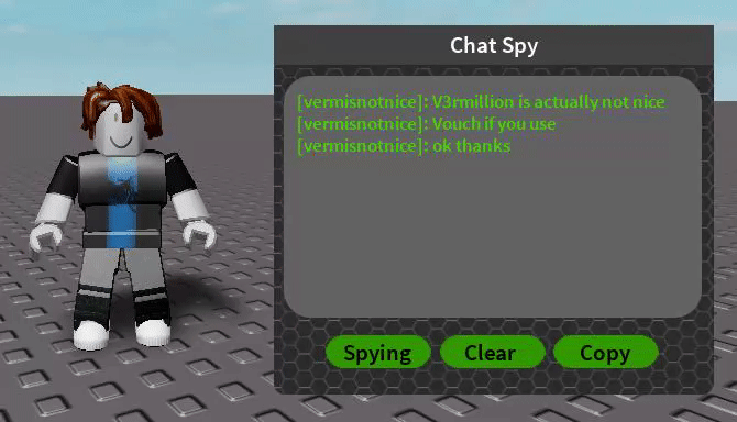 Chat Spy - how to chat privately in roblox