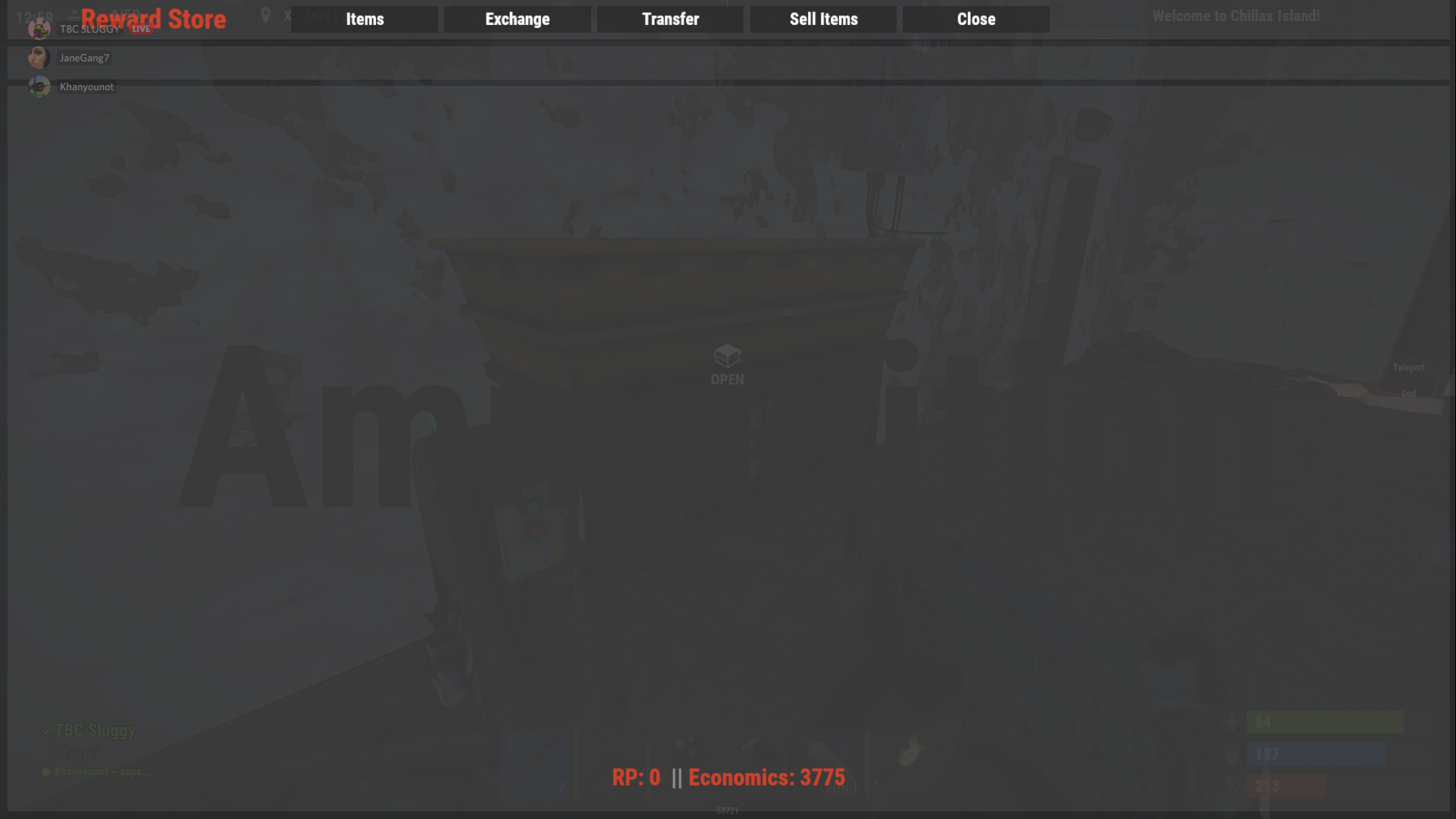 uMod Ammunation showing under Items tab instead of categories or