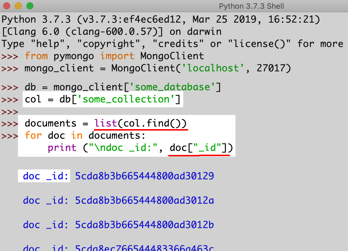 How To Access And Parse MongoDB Documents In Python ObjectRocket