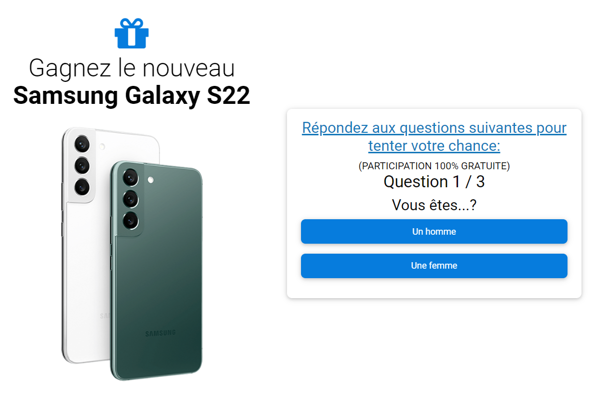 [SOI] BE | Win Samsung Galaxy S22 Prelander
