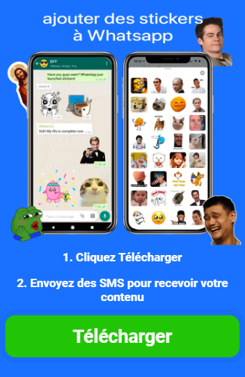 [click2sms] FR | WhatsApp Stickers Chat OTP