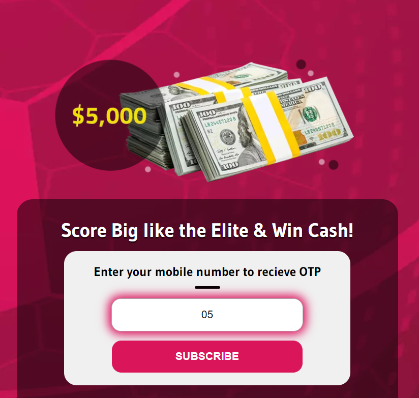 [PIN] AE | Win Cash $5000 Eng (Etisalat) 