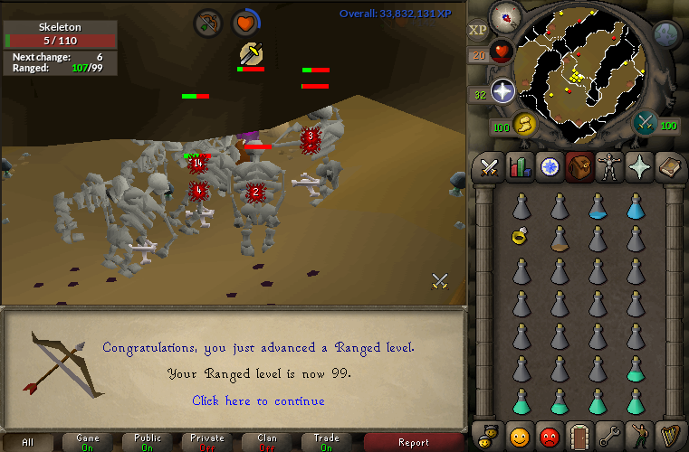 Fullgun's Chinning Service OSRS powerbot