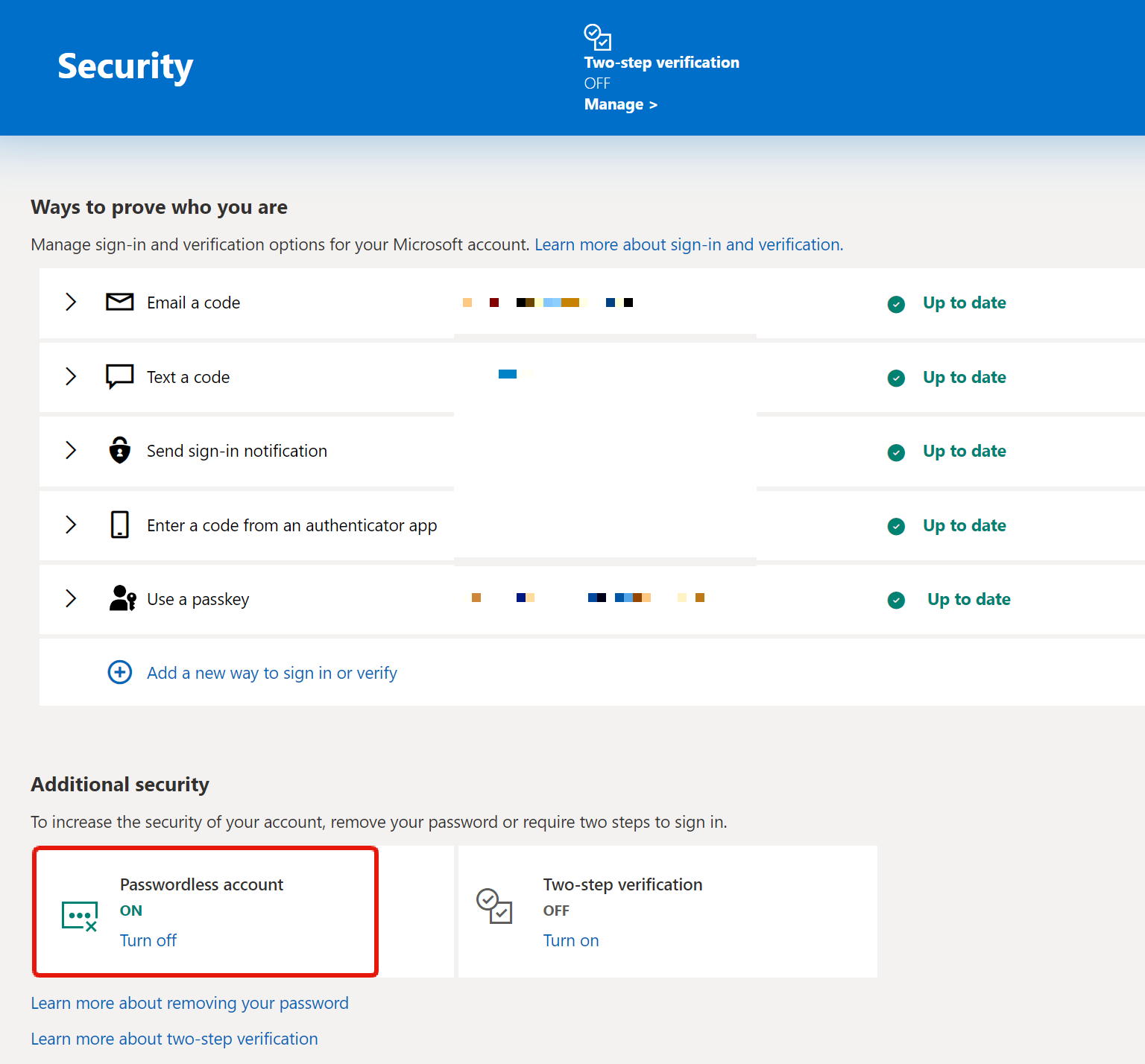 Enable Passwordless