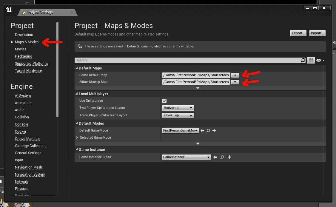 Setting programs. SW Project форум. UE Project settings. Project setting in. Go to Project settings > expressions.