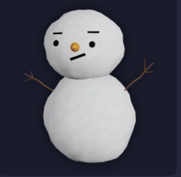 Snowman Plushie