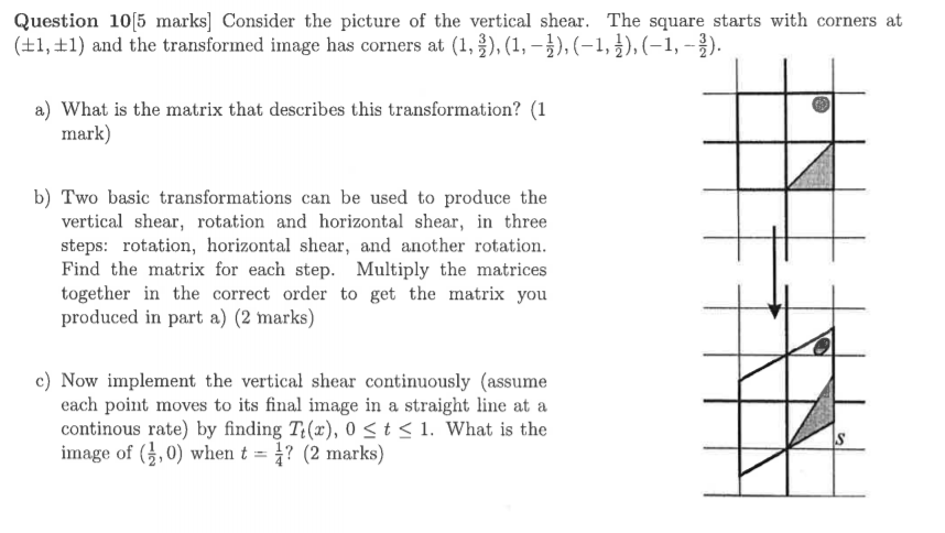 Solved Question 105 Marks Consider The Picture Of The