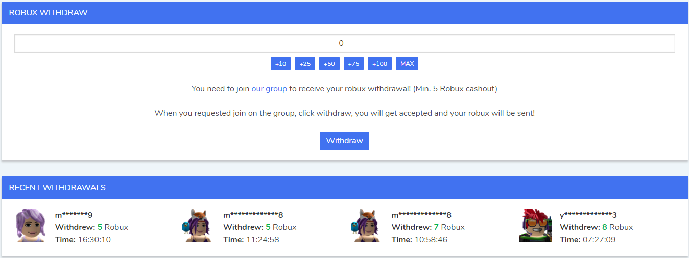 Get Paid On Robux For Doing Offers And Surveys At Rbx Tools Revenue Herald - roblox groups to join to earn robux