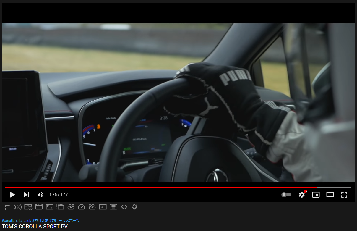 【TOYOTA】カローラスポーツ Part73【COROLLA】 YouTube動画>5本 ->画像>17枚 