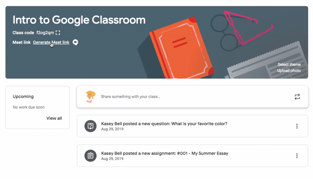 Using Google Meet with Google Classroom (2022 update)