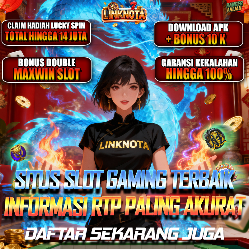 LINKNOTA123 Tautan Login Rtp Slot Gaming Fitur Scatter Hitam Dan Agen Slot88 Gacor
