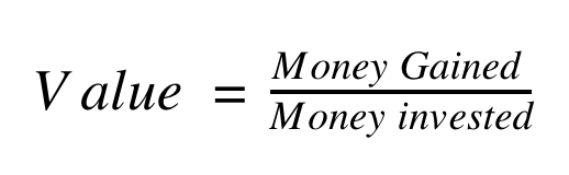 easy value formula
