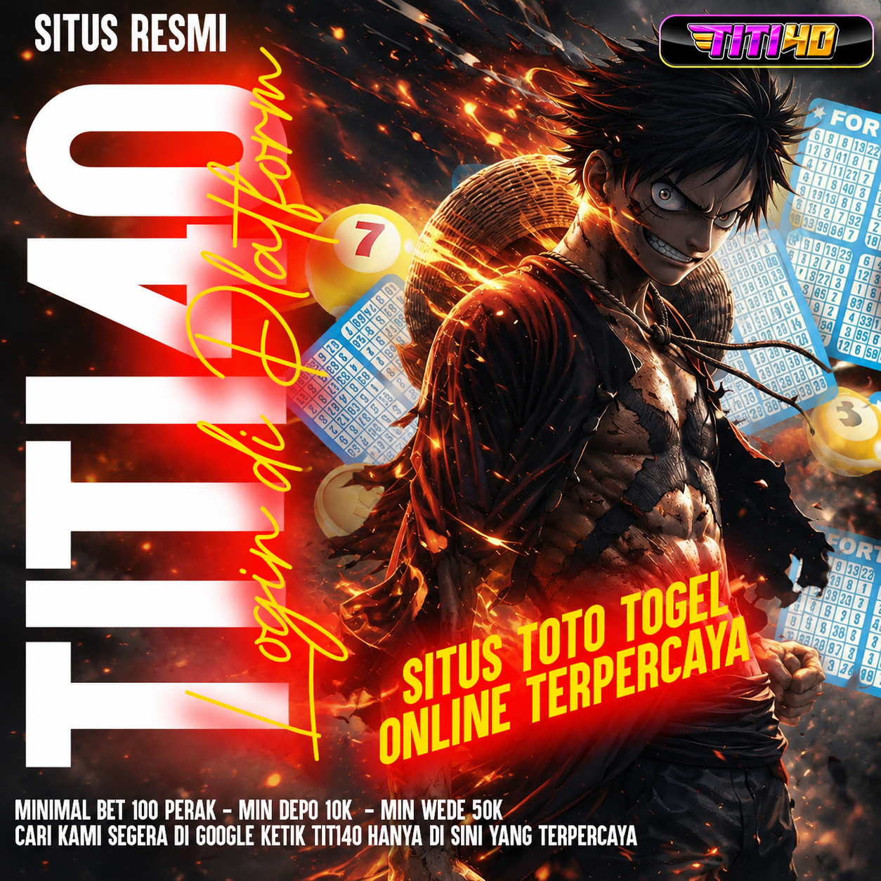 TITI4D: Jaringan Situs Toto Slot Terpercaya & Toto Togel Unggulan dengan Koneksi Stabil