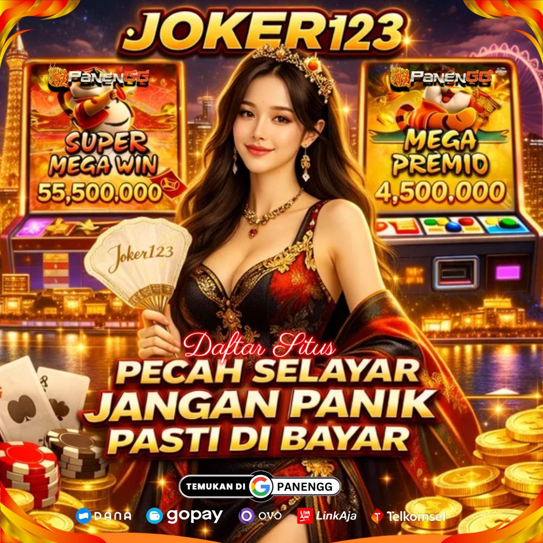 Joker123 adalah situs resmi joker gaming gacor terpercaya yang menawarkan berbagai permainan arcade online terbaik 2026 dengan di dukung sistem aman, akses cepat, dan gampng menang besar setiap hari.