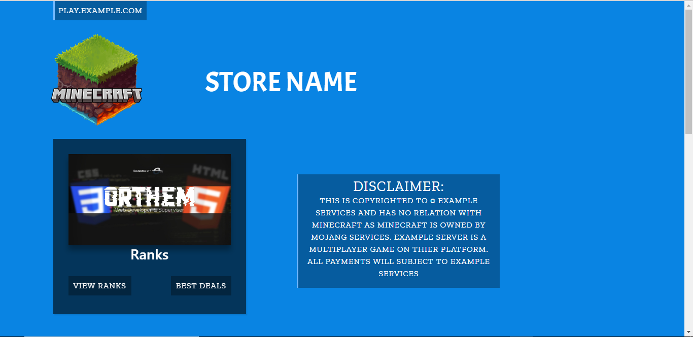 [FREE] Buycraft Design Only Index BuiltByBit
