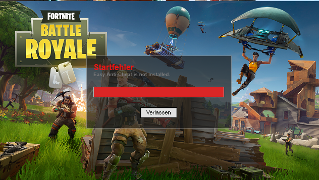 startfehler easy anti cheat is not installed - easy anti cheat fortnite que es
