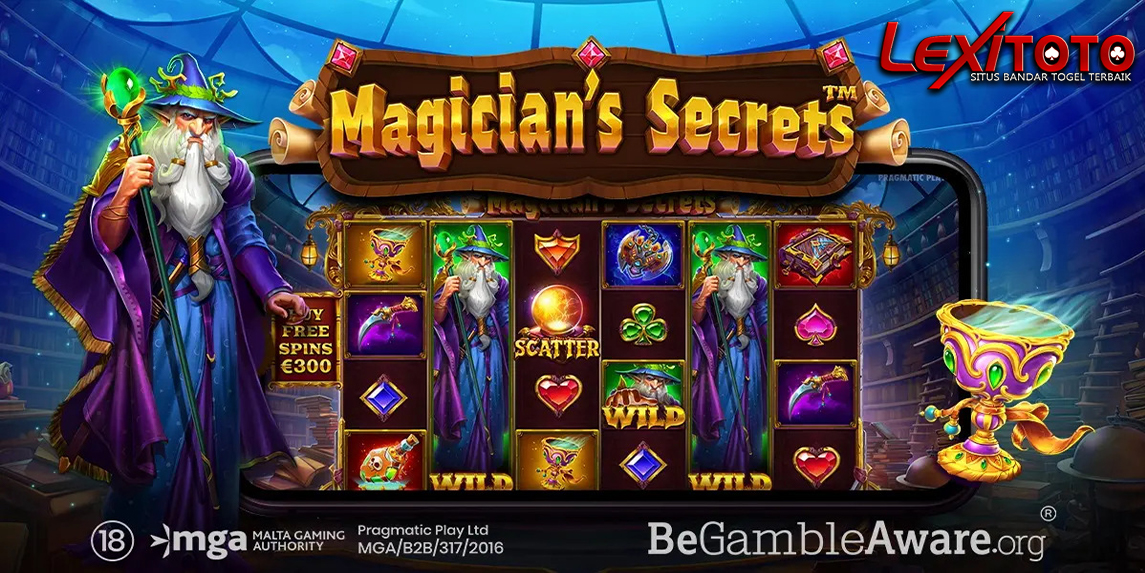 Magician’s Secrets Pragmatic Play: Slot Bertema Sihir dengan Hadiah Dahsyat