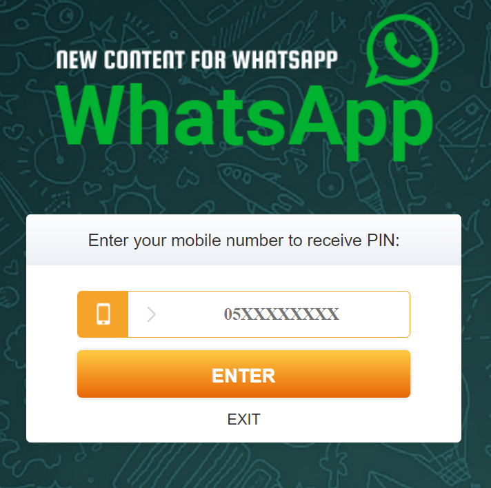 [PIN] AE | Whatsapp (Etisalat)