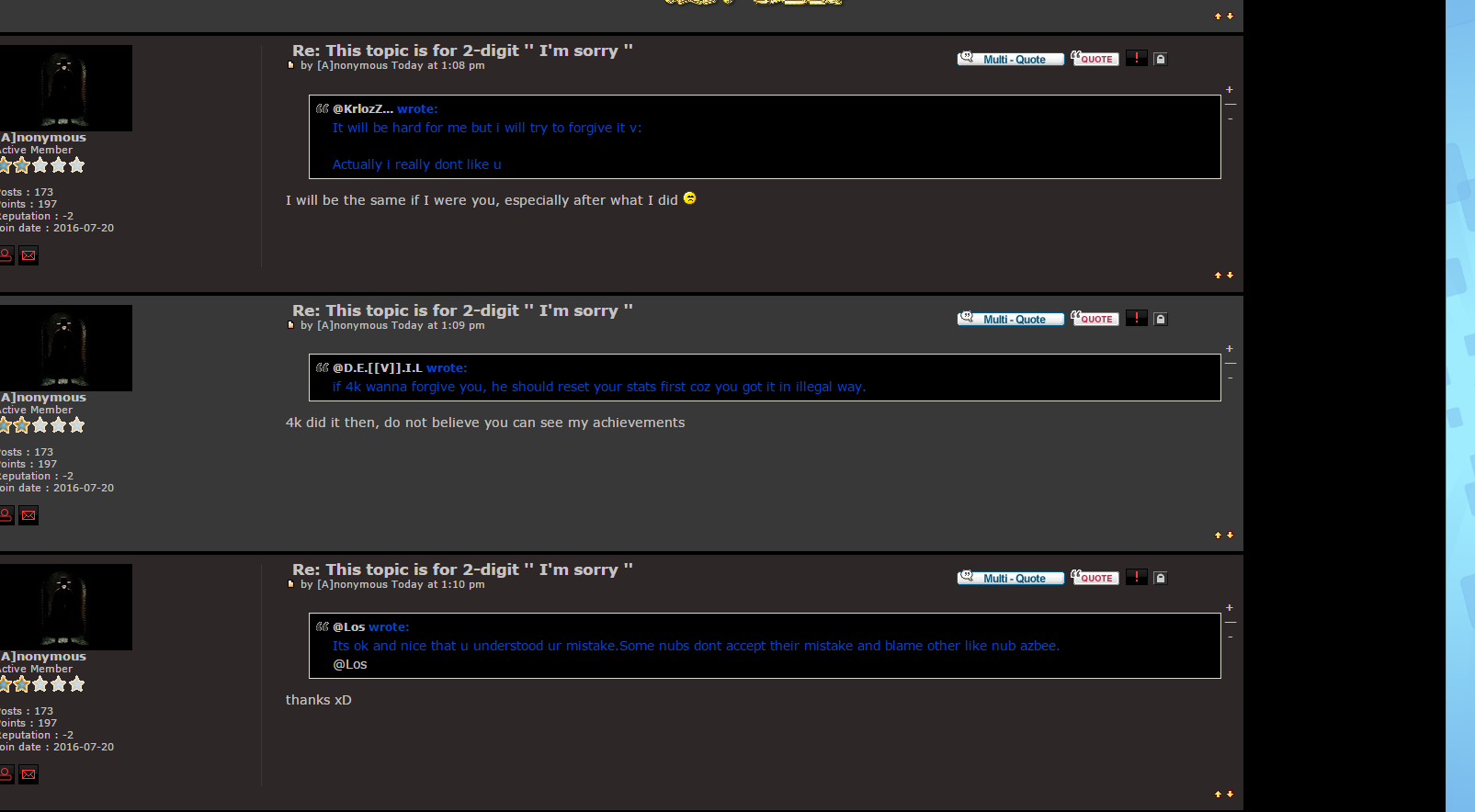 [Warned] forum member report annoying mouse TRIPLE POST! 9148592da210ac082deb1ffd3f51a06e