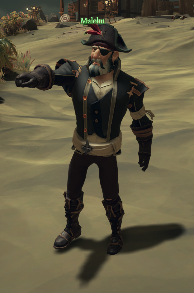 Spent Nearly An Hour In The Full Game's Pirate Selection Menu To Find 