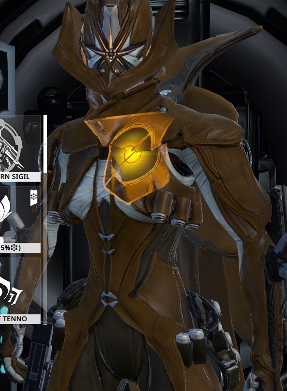 I wish we could customize Sigils a bit further : r/Warframe