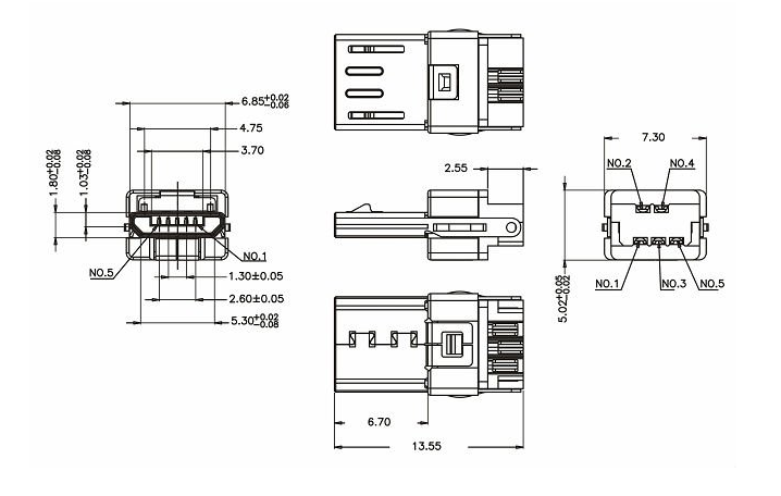 Размеры usb. Чертеж разъема микро юсб. Размеры микро юсб разъема. Micro USB разъем Размеры. Микро USB разъем Размеры.