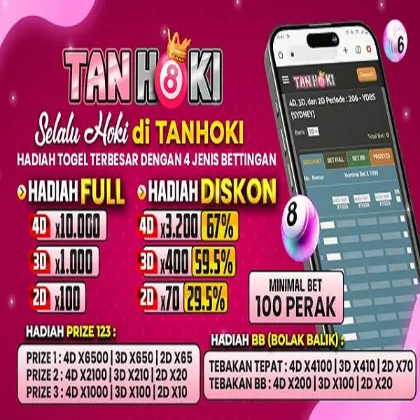 TANHOKI >> Bandar Tebak Angka Terpercaya 4D X 10 Juta