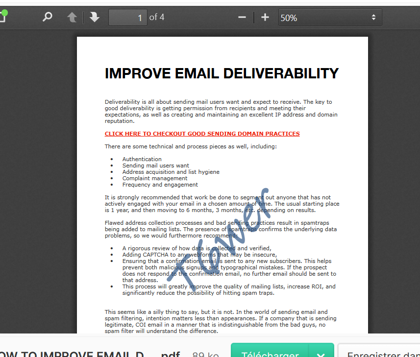 HOW TO IMPROVE EMAIL DELIVERABILITY 5$📌Fresh-Method✅-High-Quality-PDF-✅Latest-