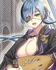 新プラチナ吟遊詩人「ヤサカ」が爆乳で王子大歓喜！まさかの東の国属性で妖怪特攻持ち！の参考画像 - わんにゃんランド - アイギス攻略まとめ