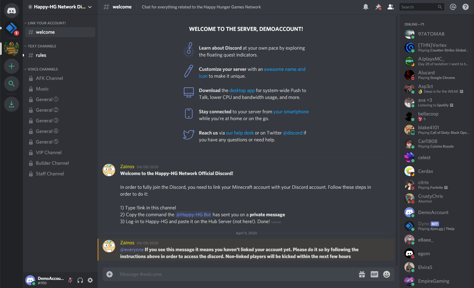How To Access The Hhg Discord Happy Hg Forum
