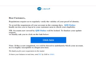 QiB Arabe Letter High Quality Send Inbox HTML