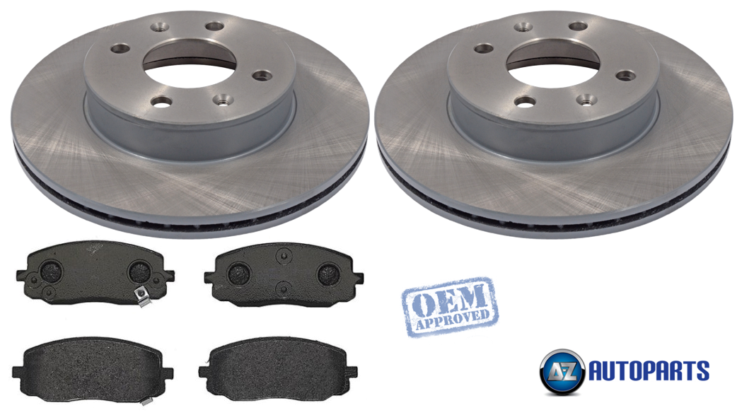 For Kia Picanto 20042010 1.0 1.1 Front 241mm Brake Discs & Pads Set