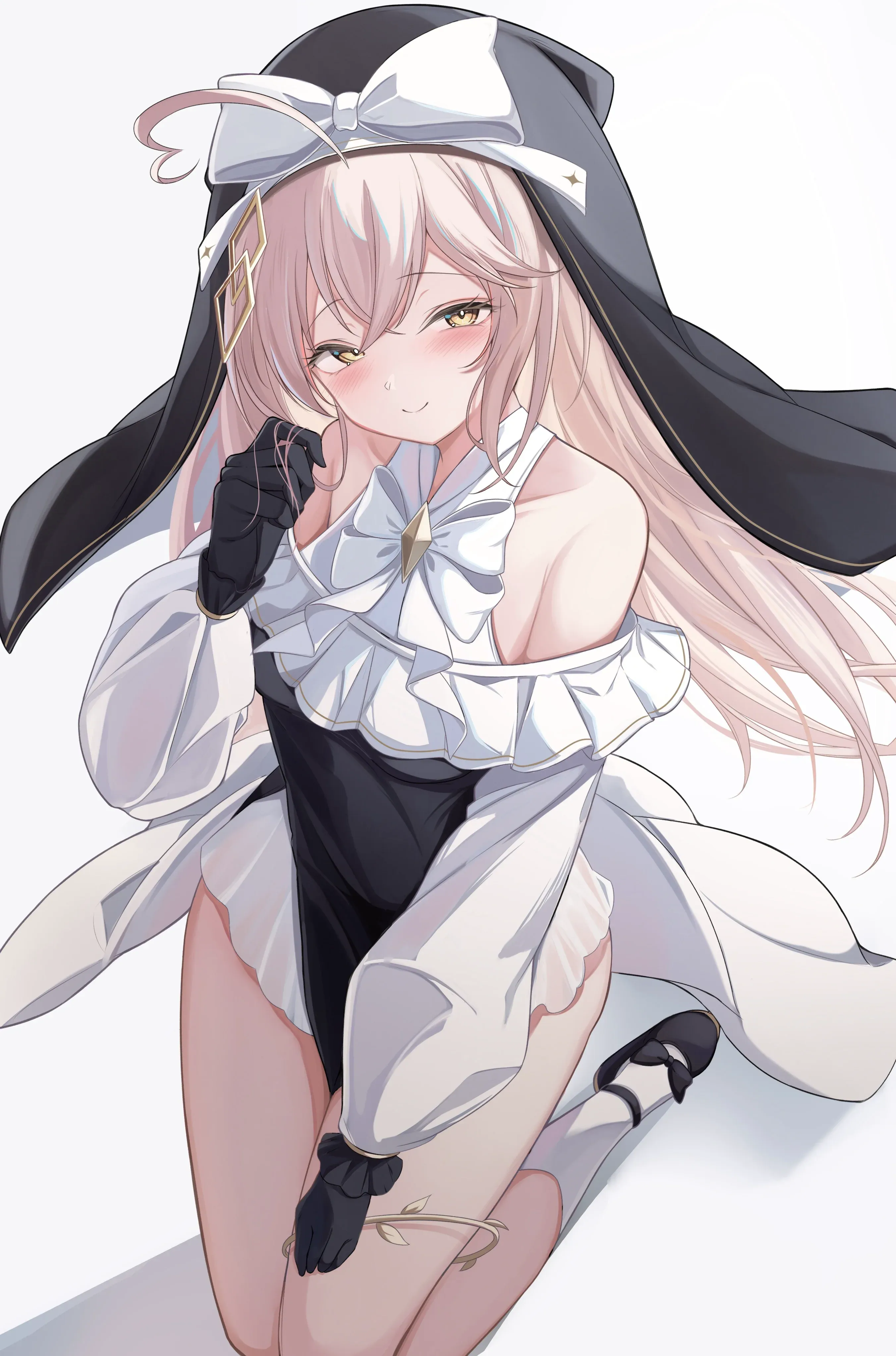 おうじーメンテ開けないからクノンちゃん描いたー   好感度150%まだでち…？