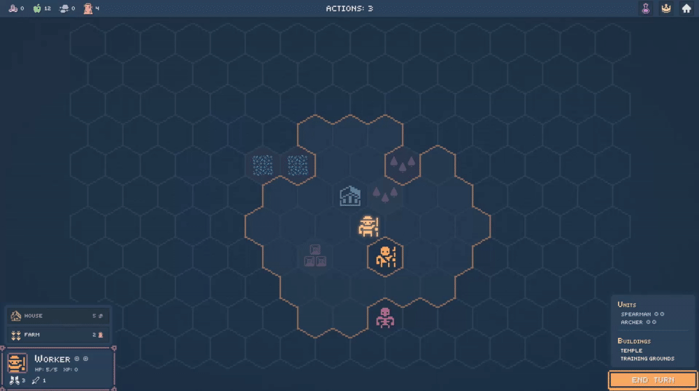 Hex Mouseover Example