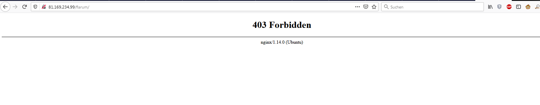 Nginx 403 Forbidden - How To Fix