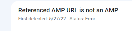 amp generatepress issue