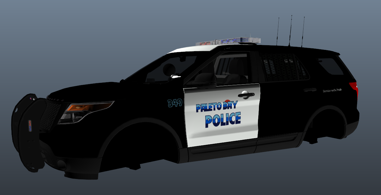 Oceanside based Paleto Bay PD skins - Vehicle Modification Showroom ...