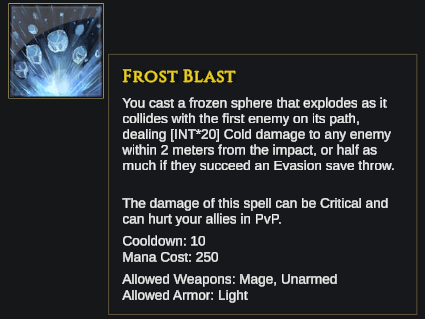 Frost Blast