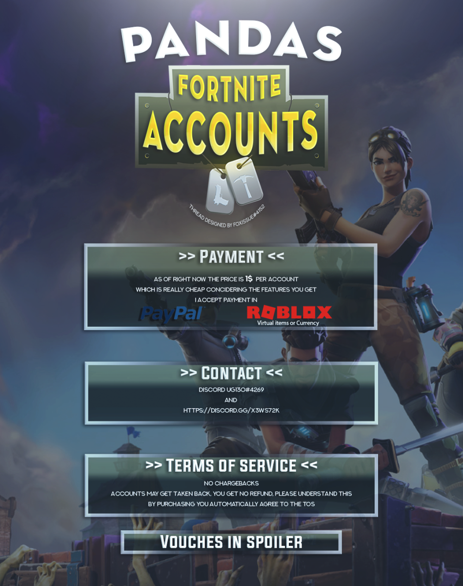 so if you want to keep the account for a longer period of time just make sure you dont change the password that s how the owner knows - fortnite account marketplace discord