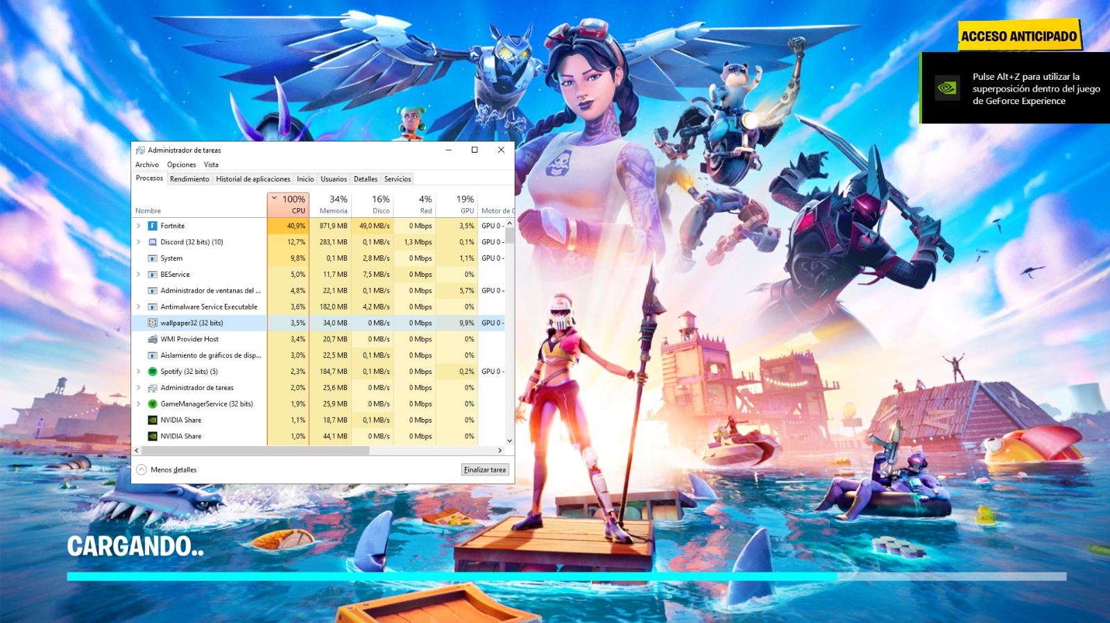 CPU always at 100 r/pcgamingtechsupport