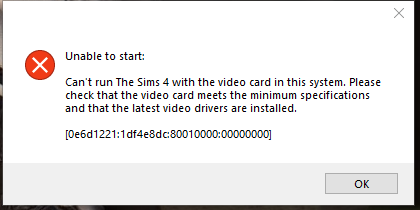 Installation problem with The sims 4 - Answer HQ