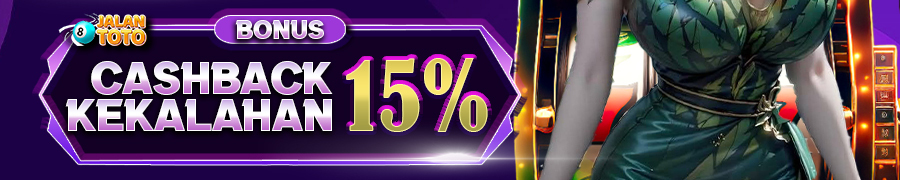 Bonus Cashback Kekalahan Mencapai 15%