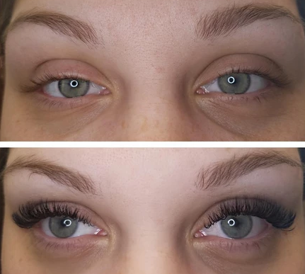 Cut Brief the Time Consuming eye makeup routine wear Eyelash Extensions