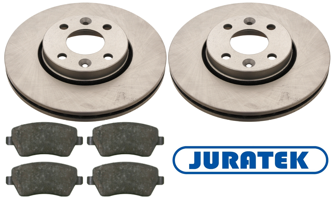 For Nissan Micra K12 20022009 Front 260mm Brake Discs and Pads