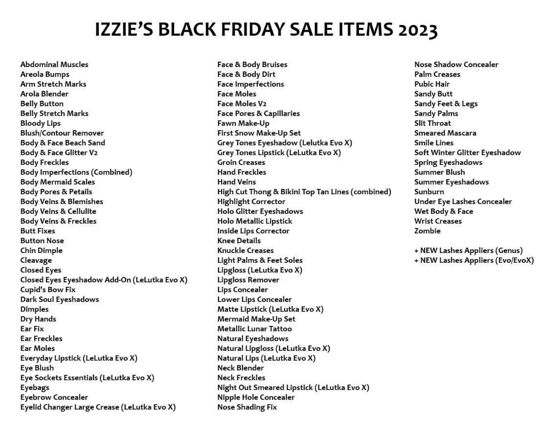 Izzie's Black Friday Sale 2023 Izzie's Black Friday Sale 2… Flickr