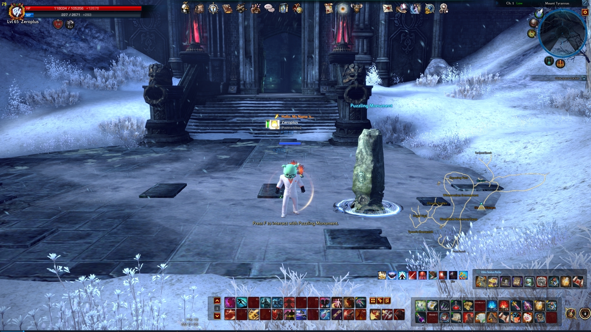 tera found a puzzling monument eldritch academy