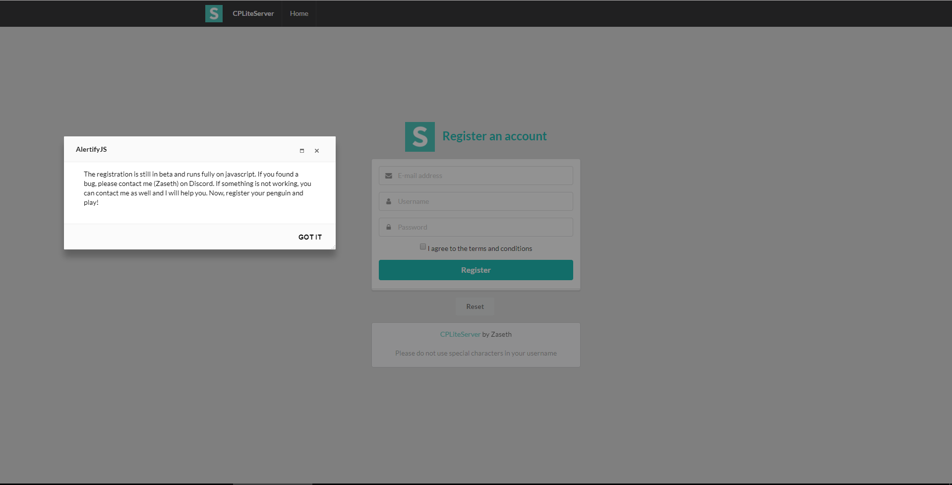 CPLiteServer alt text