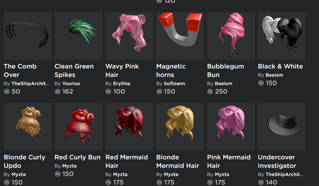 The First Hairs On Ugc Have Started To Come Out Roblox