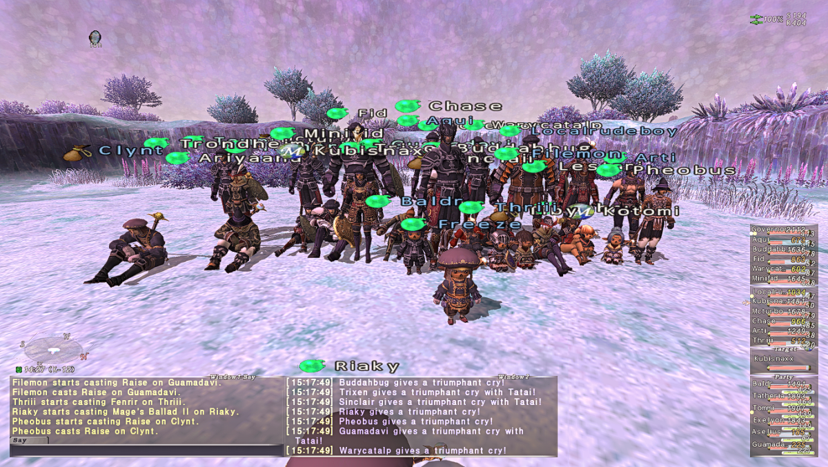 In-Game Screenshots - Nasomi Community FFXI Server